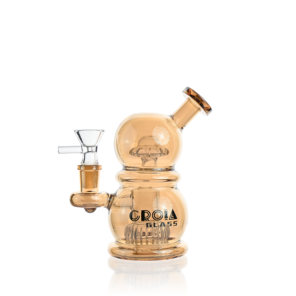 6" Mini Egg Dab R°g with Crown Perc | Croia Glass