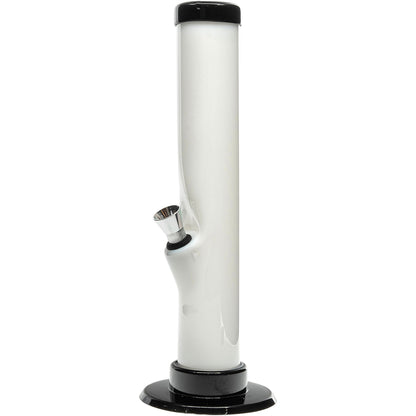 JM Enterprises 6-9-12" Acrylic Straight Tube Bong - Multiple Colors
