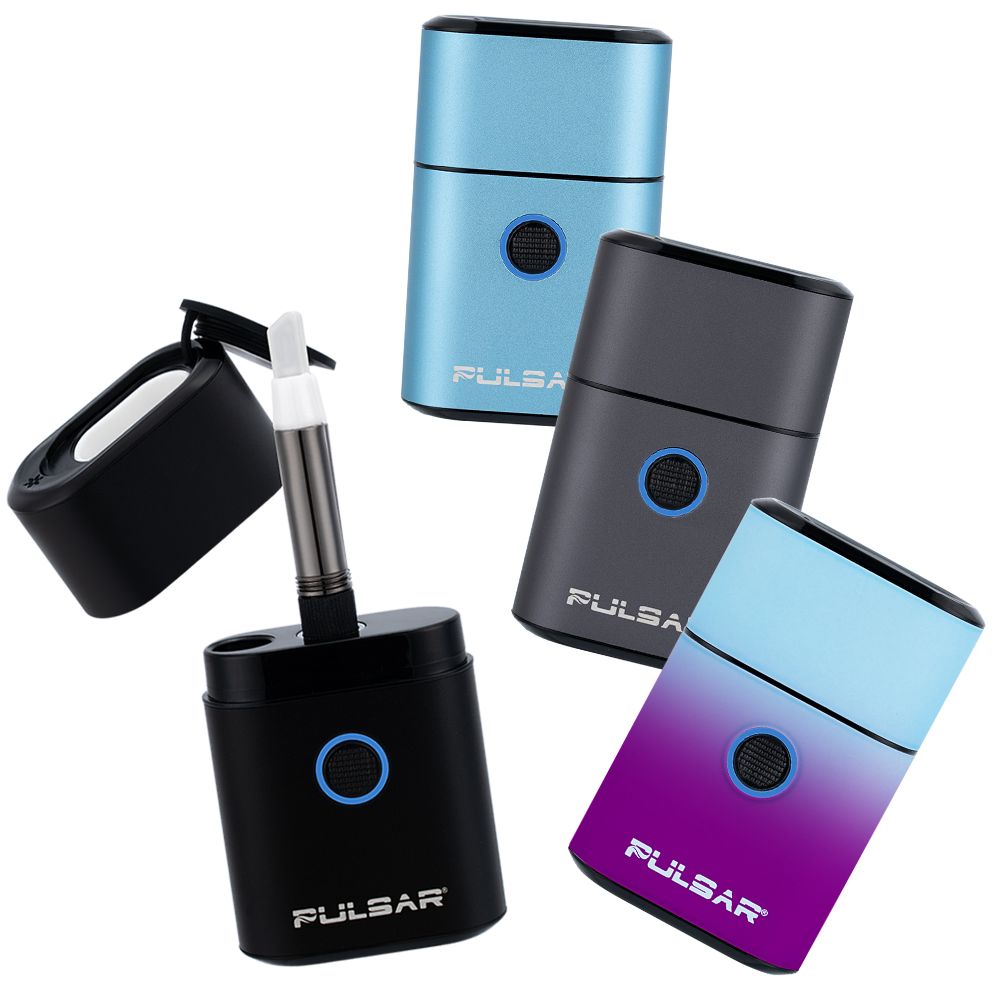 Pulsar Hot Knife Box 2-in-1 Electric Loading Tool & Dab Container | Black | 650mAh | 8pc Display