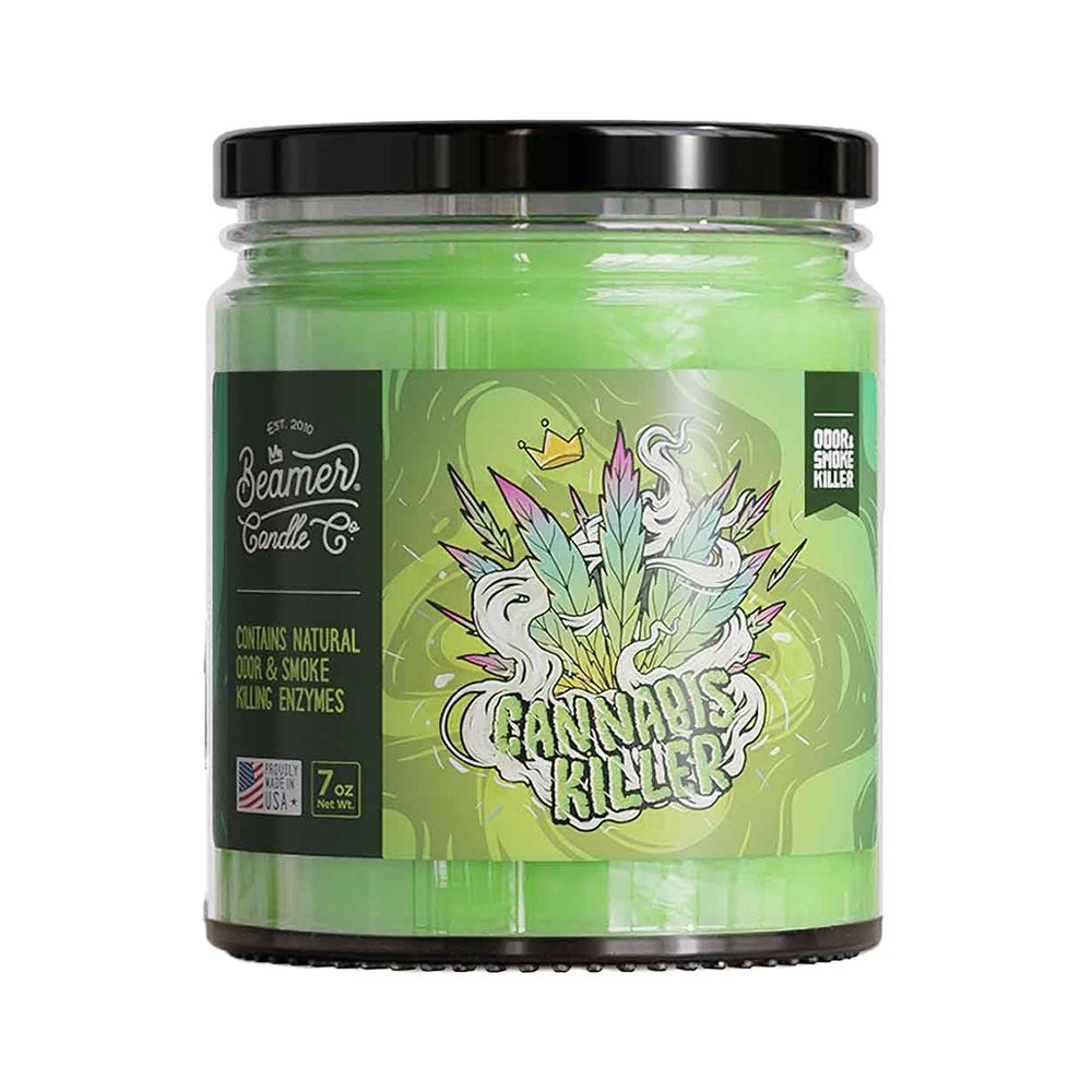 Beamer Candle Co. Odor & Smoke Killer Glass Jar Candle | 7oz