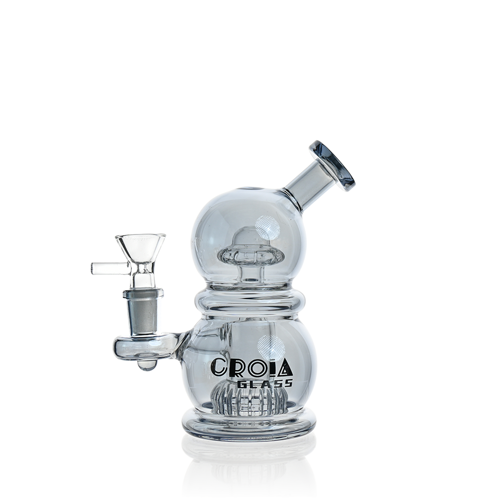 6" Mini Egg Dab R°g with Crown Perc | Croia Glass
