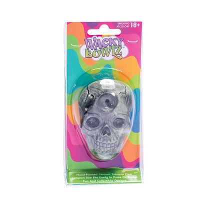 SKULL CERAMIC HAND PIPE