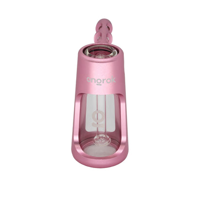 ONGROK Portable Glass Aluminum Bubbler Pipe