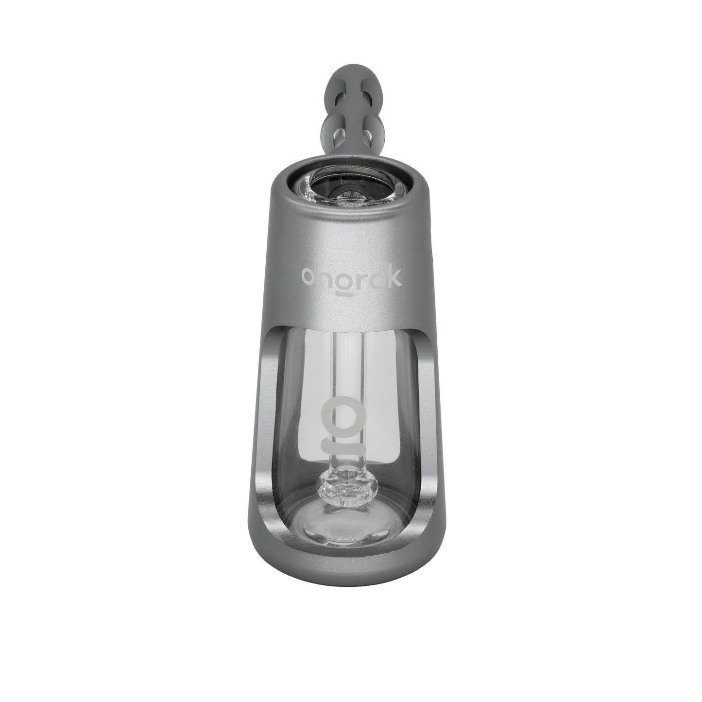 ONGROK Portable Glass Aluminum Bubbler Pipe