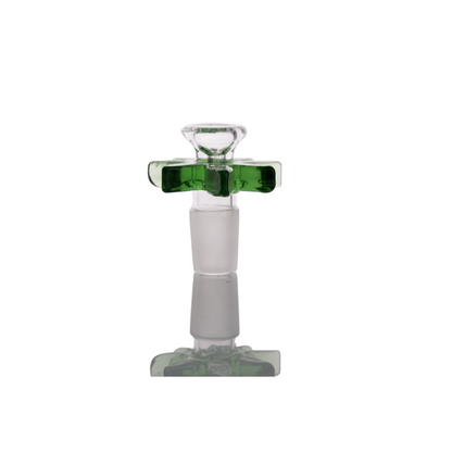 Heady Hemp Leaf Male Joint  14mm & 18mm Bowl
