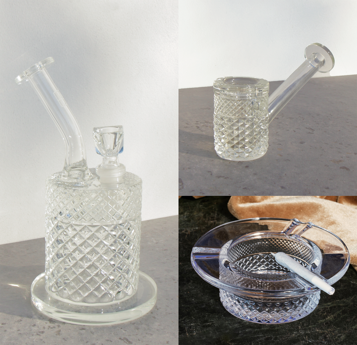 The Jane West Twenties Collection Trio - Clear