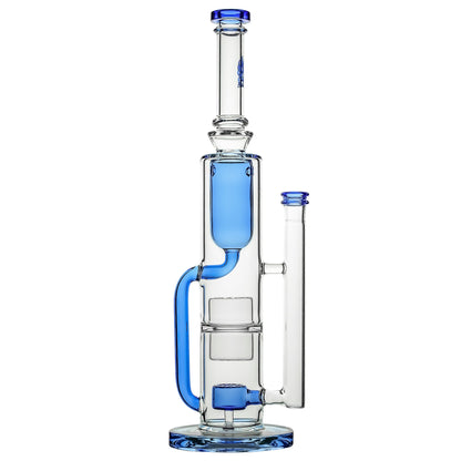 Calibear Pillar Flower Of Life Klein Bong