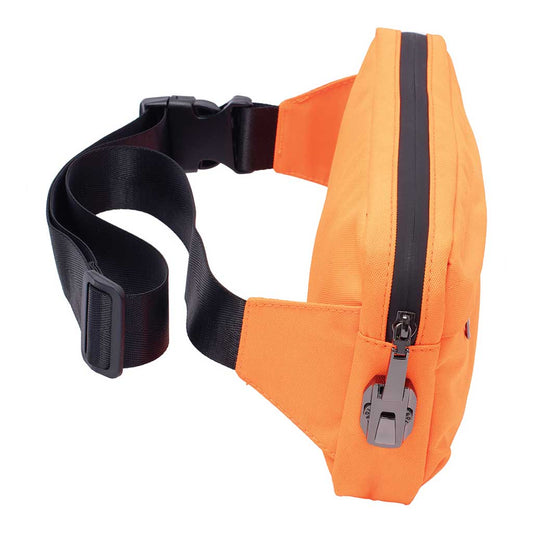 Smellproof Sling Bag - 11.5" X 5.5" X 2" - Neon Orange