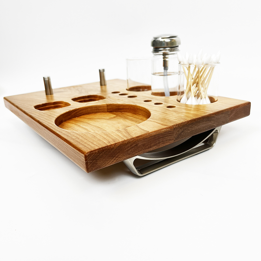 Zenco Sipping Wood Tray Organizer