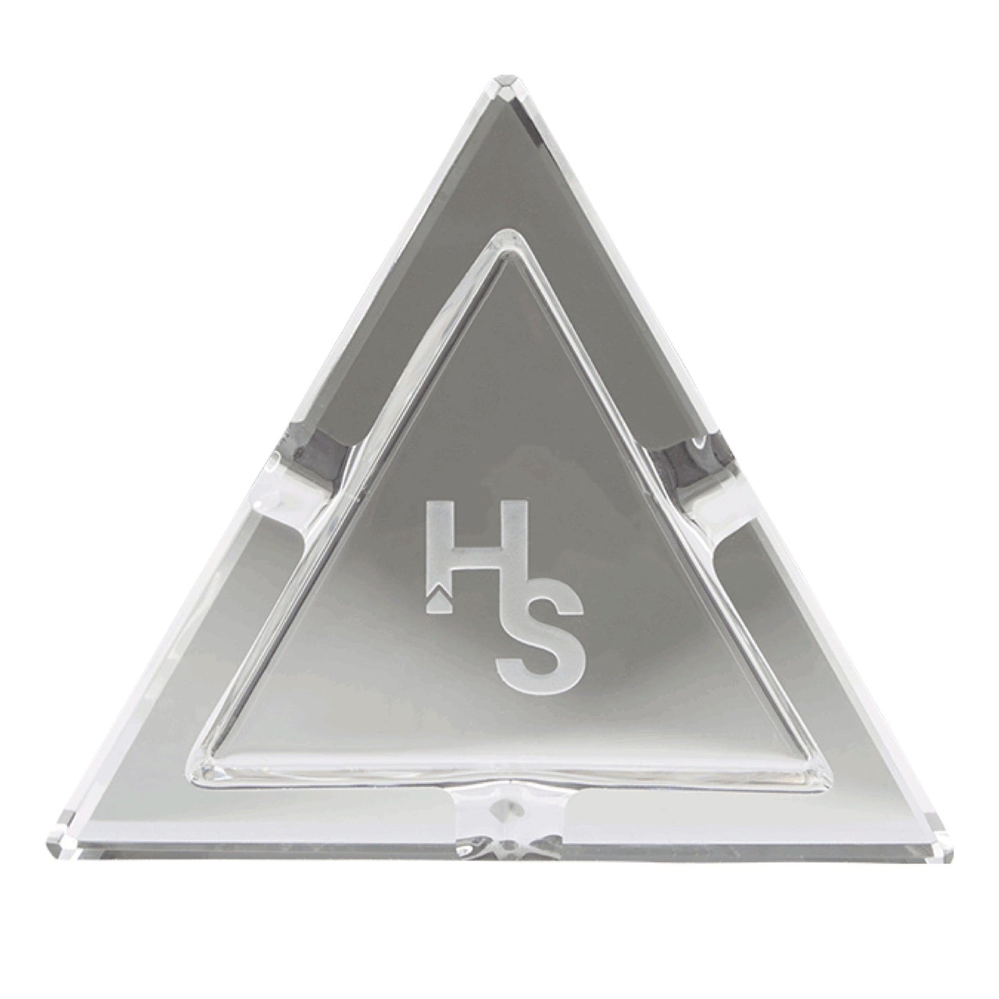 Higher Standards Crystal Glass Ashtray