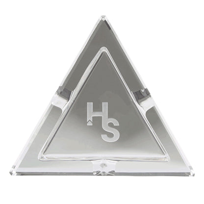 Higher Standards Crystal Glass Ashtray