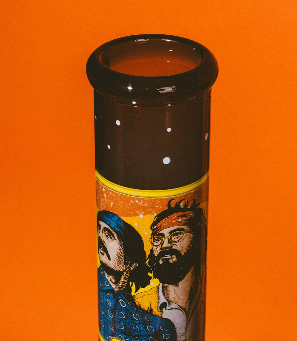 Cheech & Chong® Glass | 10" Stoners in Space Beaker Base Water Pipe [CC157]