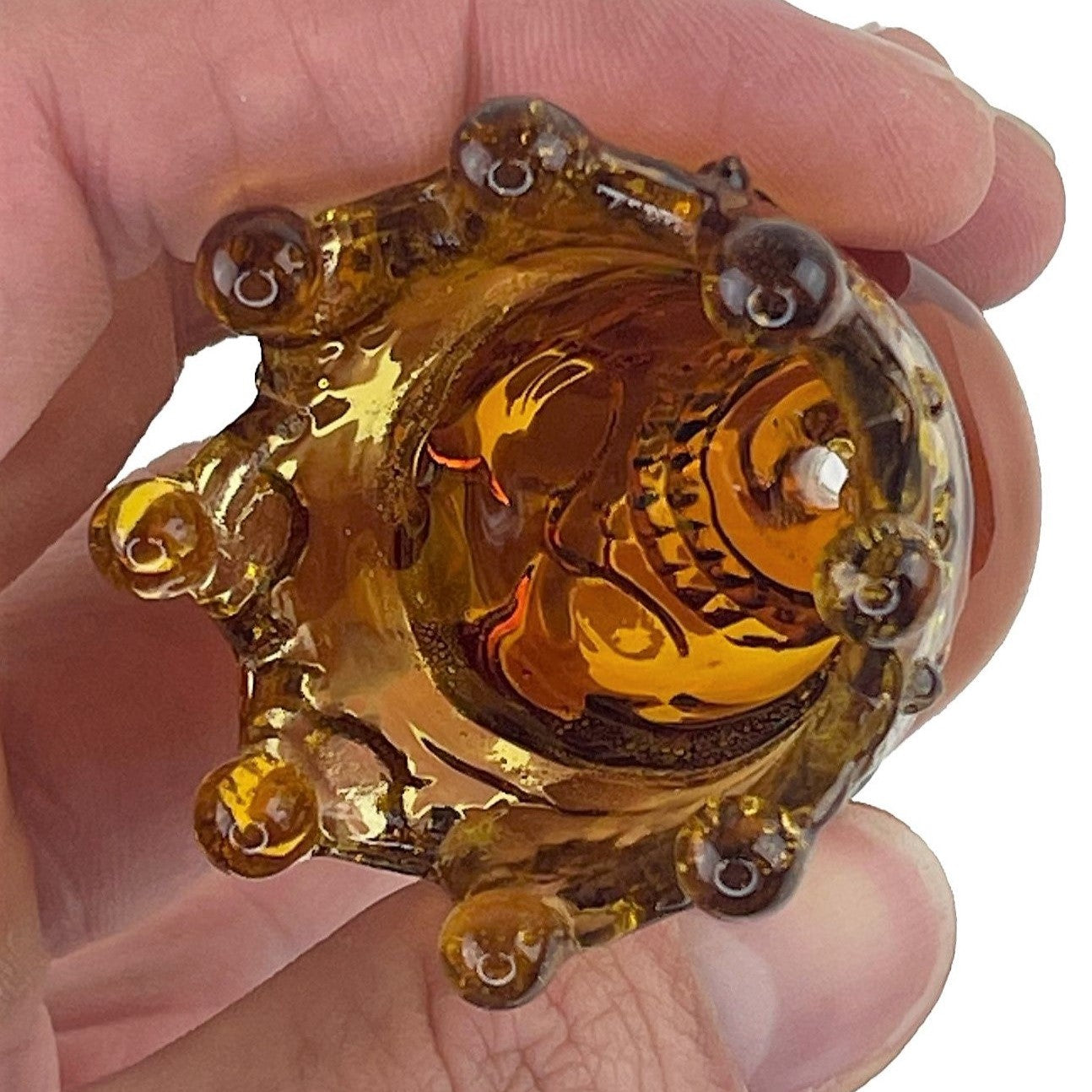 CaliConnected Skull King Bowl Piece - 14mm Male