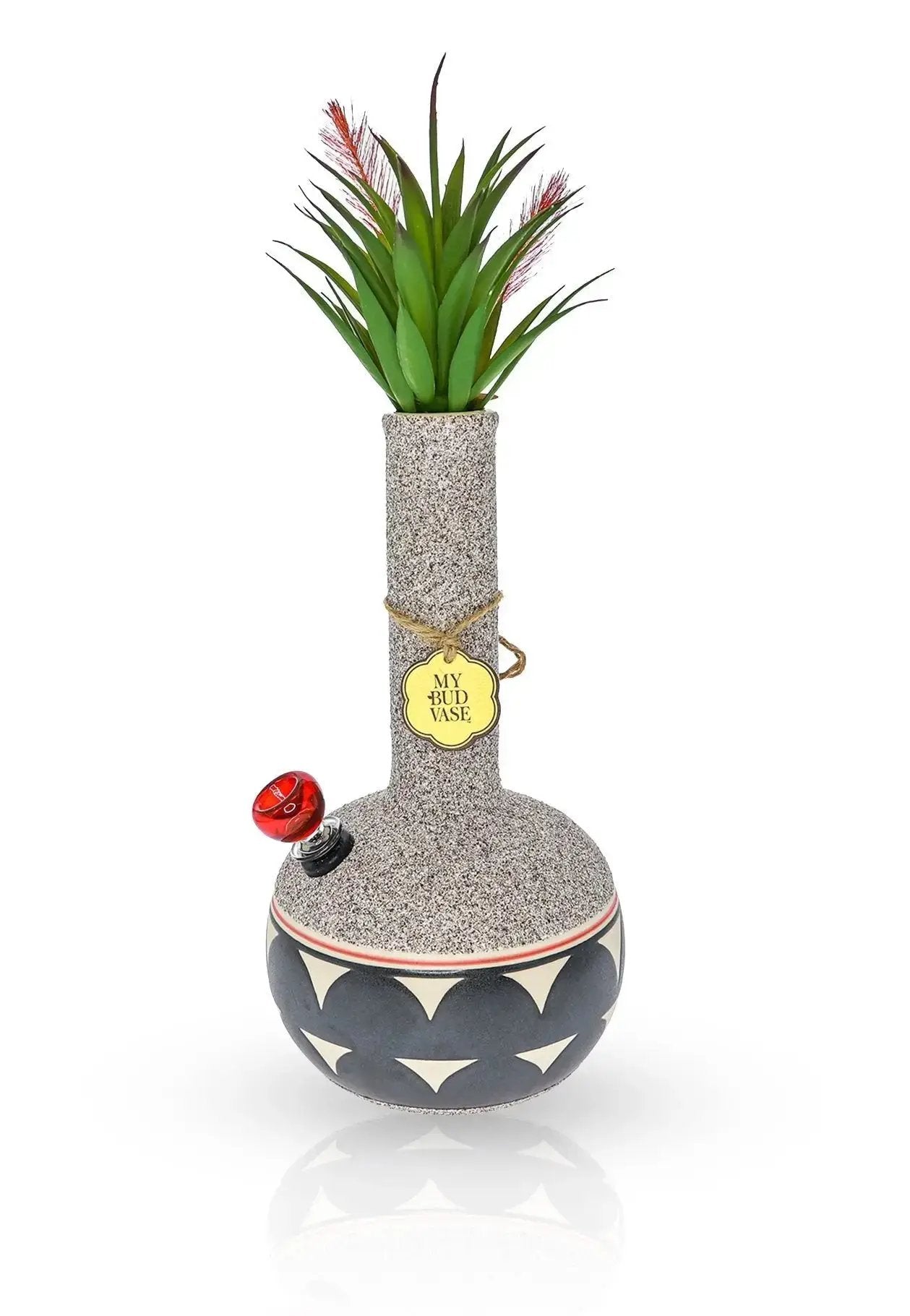 Coyōté Vase Bong - hand-painted Southwestern ceramic