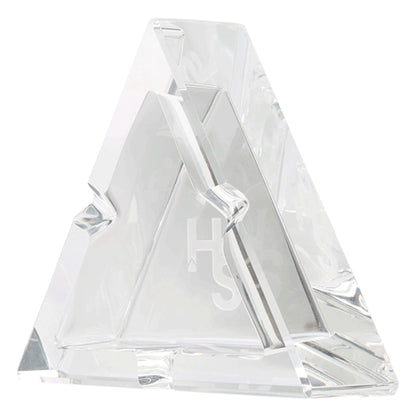 Higher Standards Crystal Glass Ashtray