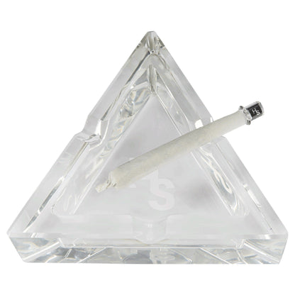 Higher Standards Crystal Glass Ashtray