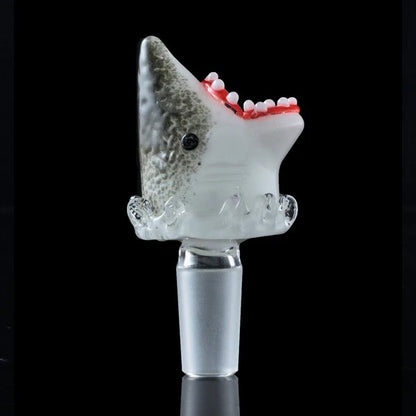 Empire Glassworks "Jawsome" Shark Bowl Piece 🦈 (14mm)