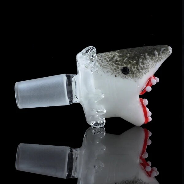 Empire Glassworks "Jawsome" Shark Bowl Piece 🦈 (14mm)