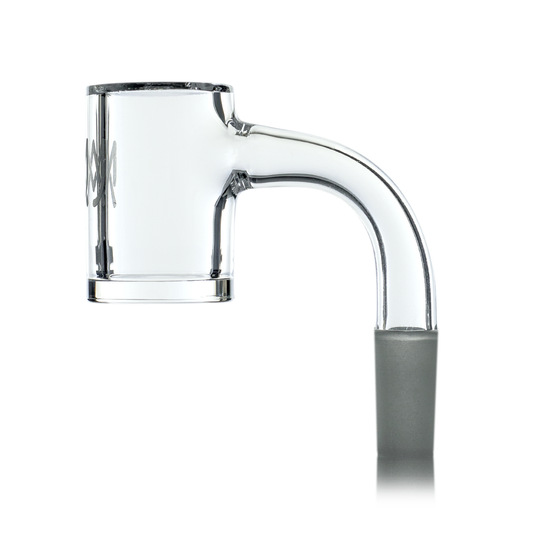 MJ Arsenal Premium Full Weld Clear Quartz Banger (10mm, 90°)