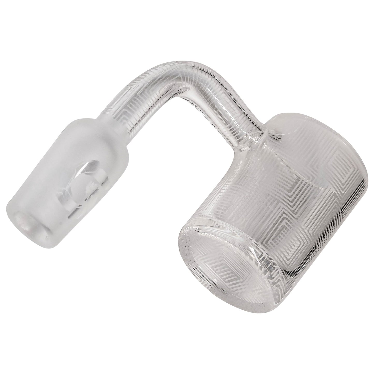 Glasshouse Trippy Etched Bangers (14mm, 90°)