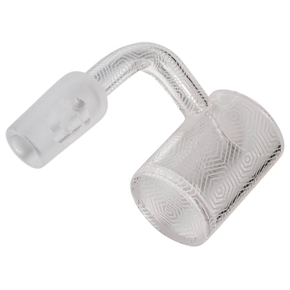 Glasshouse Trippy Etched Bangers (14mm, 90°)