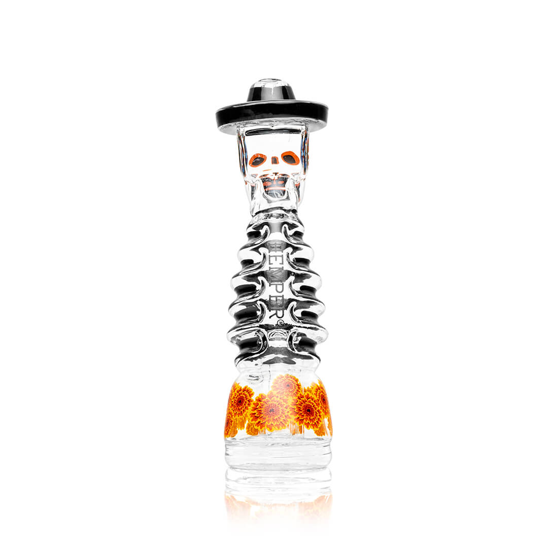 Hemper Día De Los Muertos Puffco Peak Glass Top