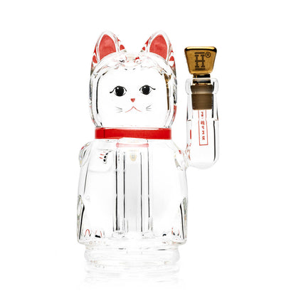 Hemper Lucky Money Cat Puffco Peak Glass Top