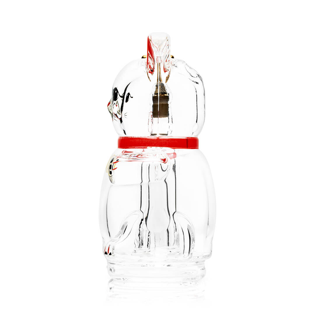 Hemper Lucky Money Cat Puffco Peak Glass Top