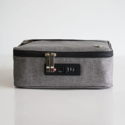 Herb & Mary | Smell Proof Accessories Storage Stash Case w/Integrated Combo Lock (Large)