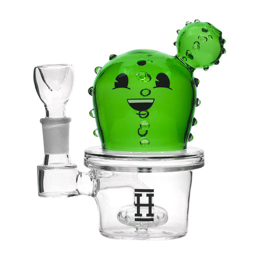Hemper 6” Happy Cactus Mini Bong 🌵