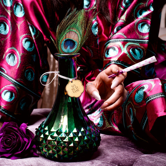 Aurora Vase Bong styled