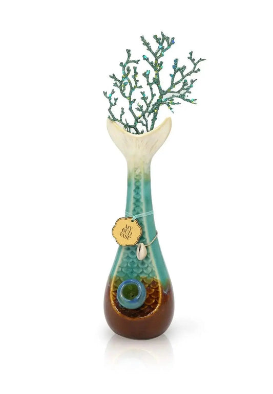 Mermaid Vase Bong - main view