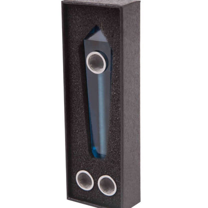 QUARTZ PIPE | BLUE CRYSTAL