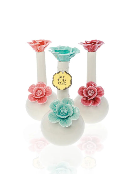 Rosette Vase Bong - porcelain