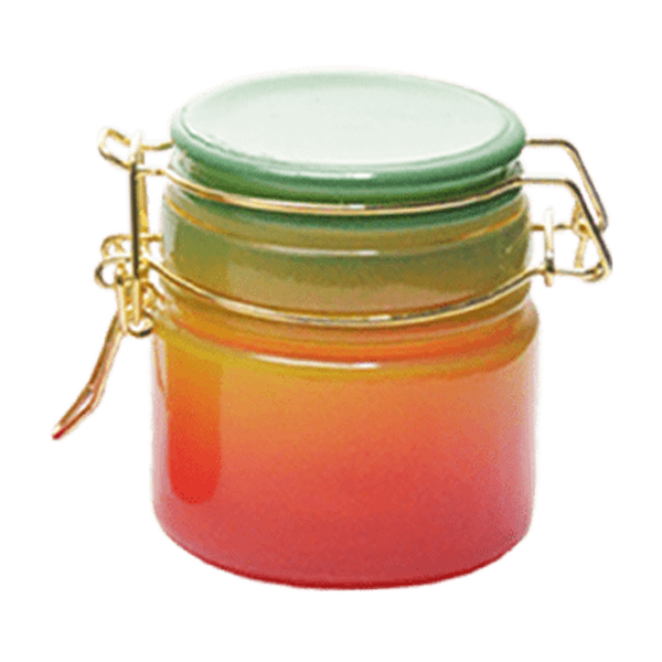 Rainbow Color Glass Storage Jars