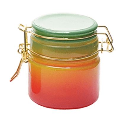 Rainbow Color Glass Storage Jars