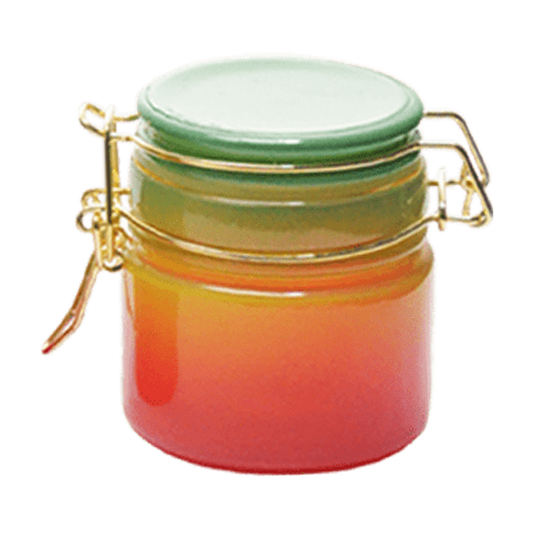 Rainbow Color Glass Storage Jars