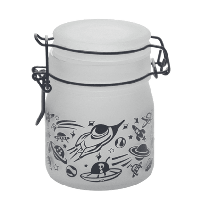 UFO Design Glass Storage Jars