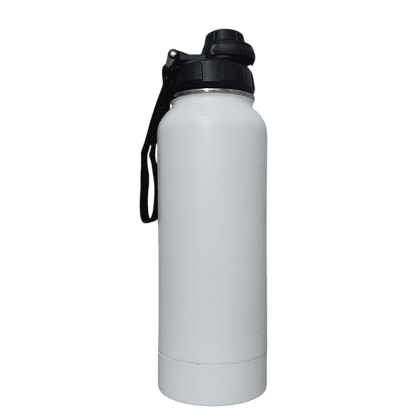 Thermos Bottle with Lid & Carabiner – Dual Function Hidden Compartment