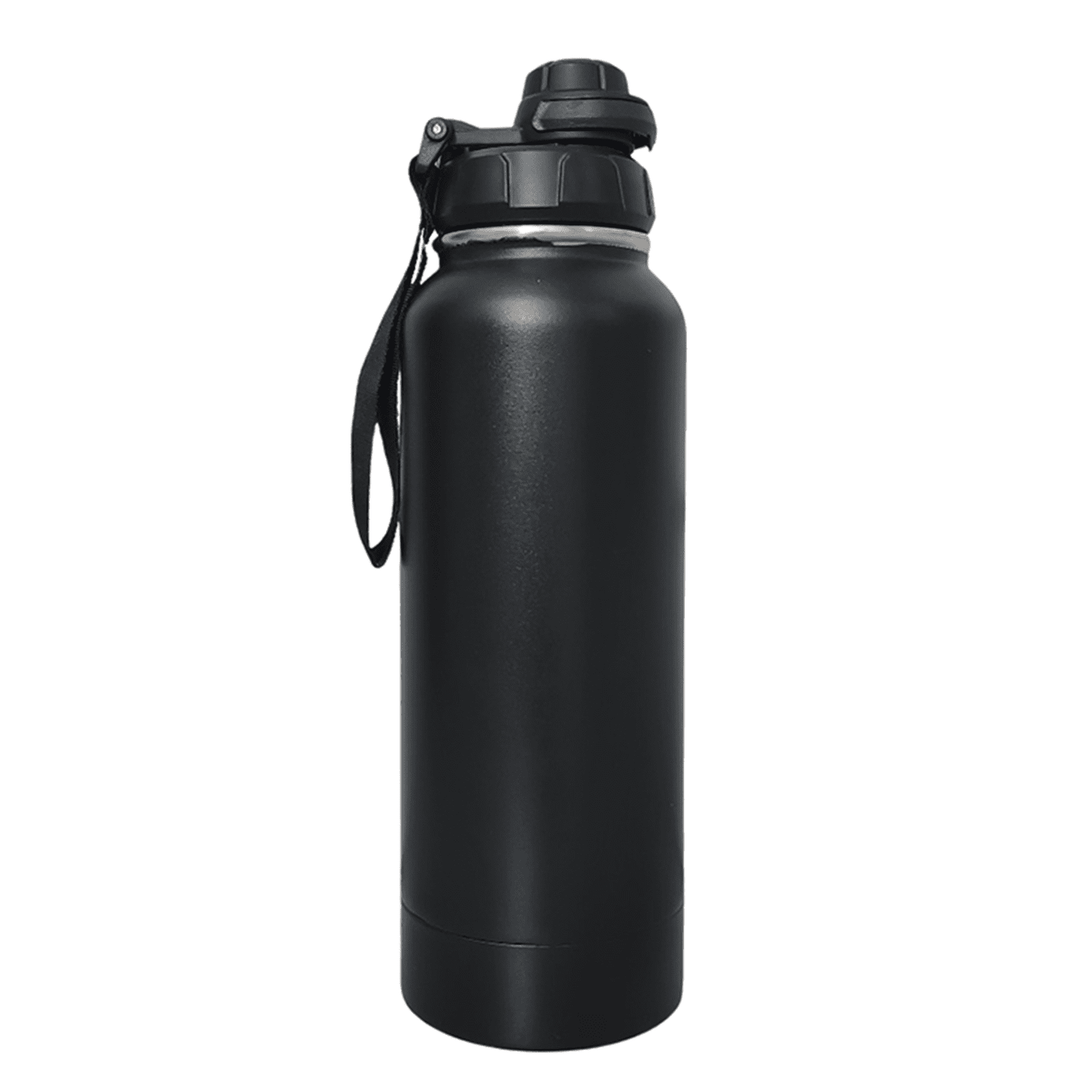 Thermos Bottle with Lid & Carabiner – Dual Function Hidden Compartment