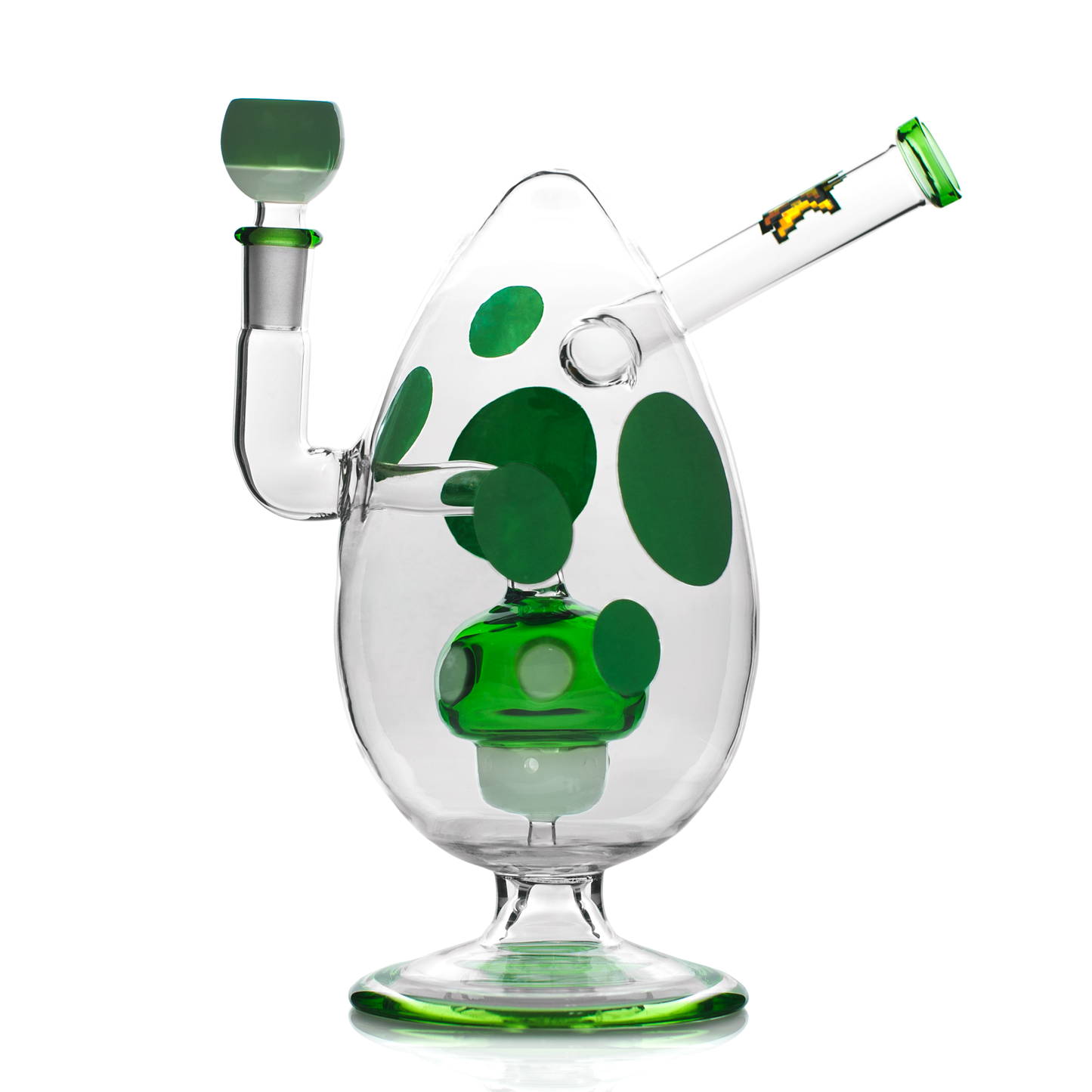 Hemper 9” XL Spotted Egg Bong