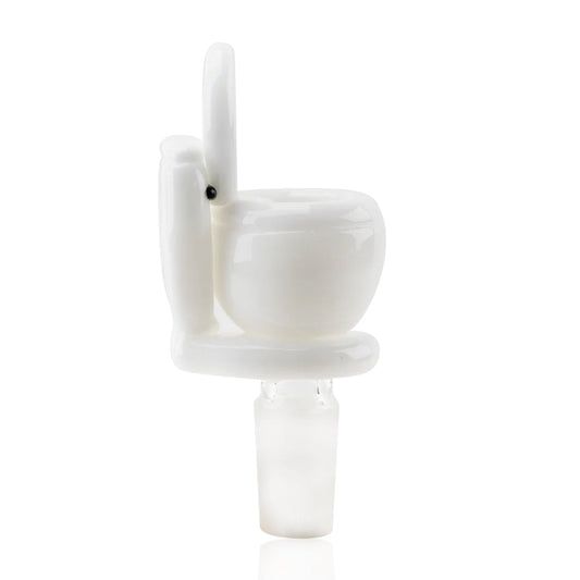 Empire Glassworks Toilet Bowl Piece 🚽 (14mm)