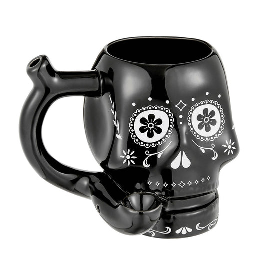 Roast & Toast Mug Pipe - Sugar Skull