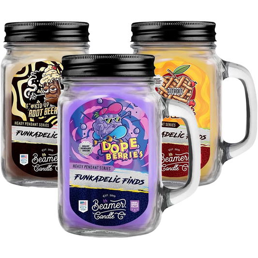 Beamer Candle Co. Funkadelic Finds Collection Hidden Pendant Mason Jar Candle | 12oz