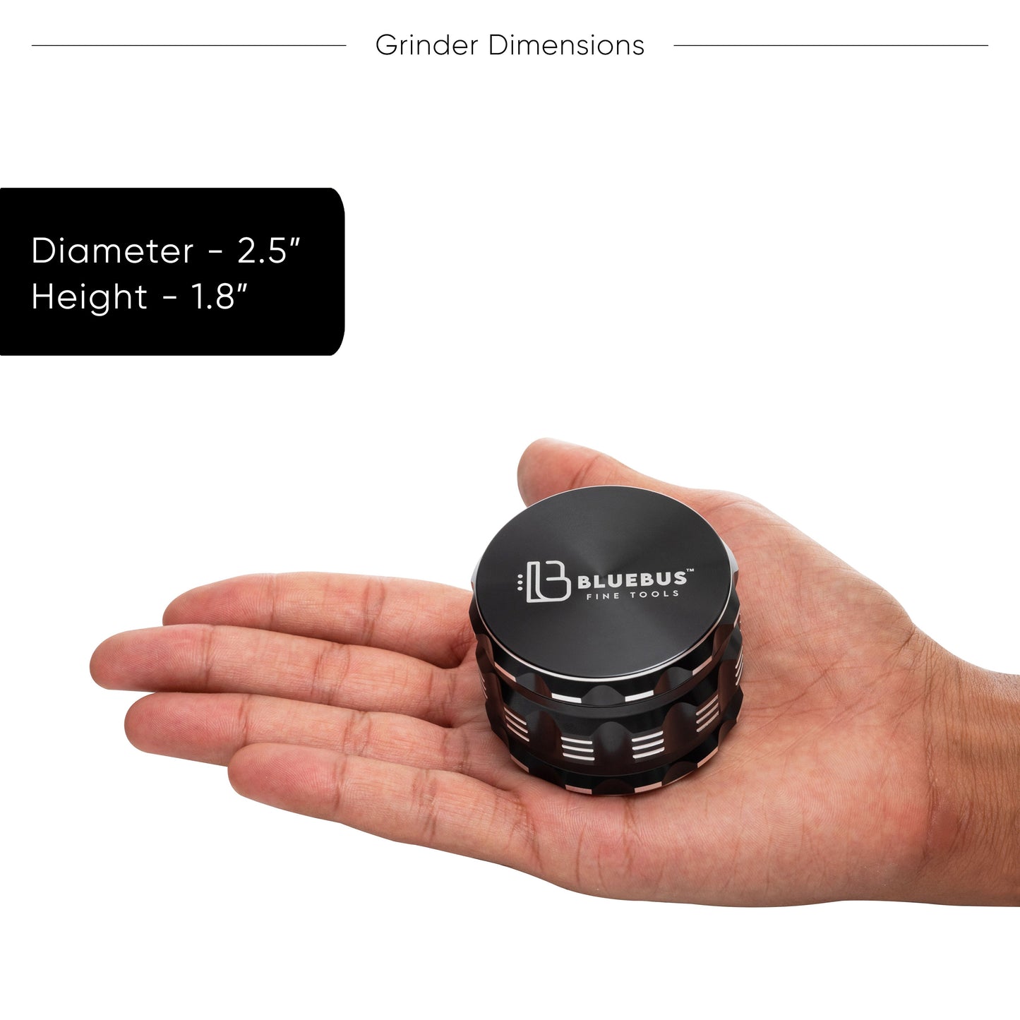 GAC 2.5" Ceramic Grinder