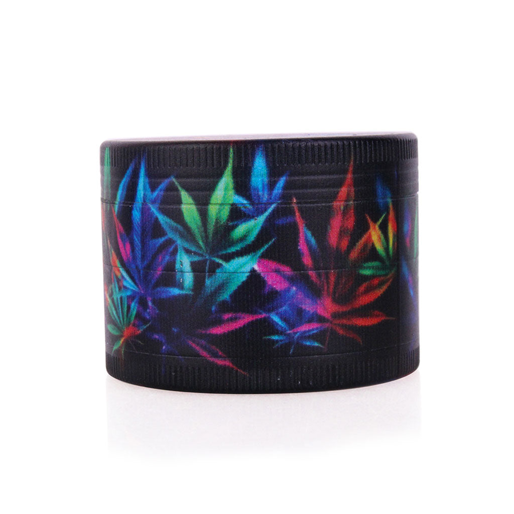 SPLASH ARTWORK HERBAL LEAF 4-PIECE GRINDER