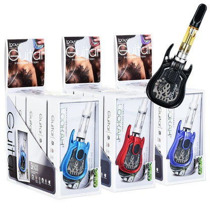 Lookah Guitar Variable Voltage 510 Vape Battery | 350mAh | 5ct Display