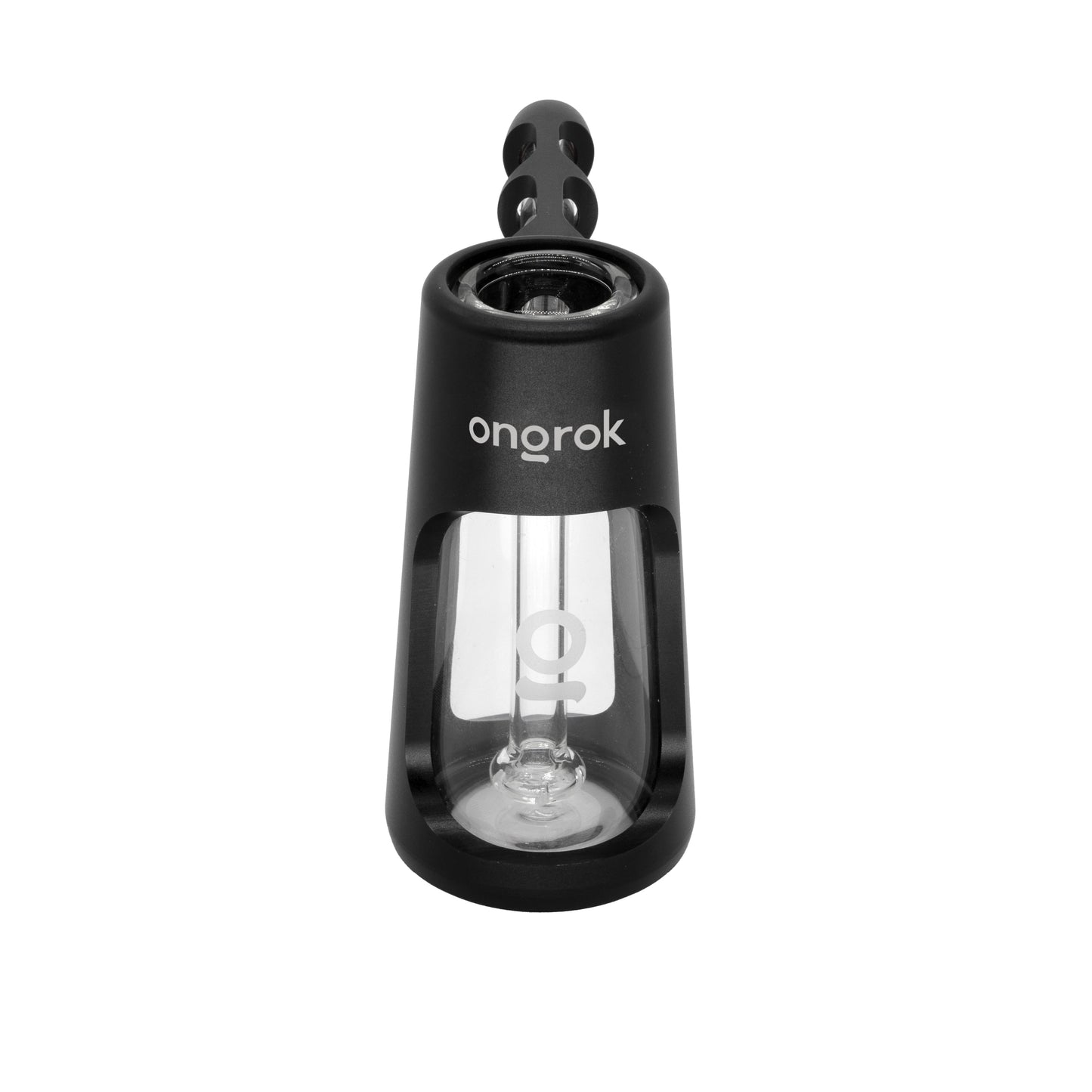 ONGROK Portable Glass Aluminum Bubbler Pipe