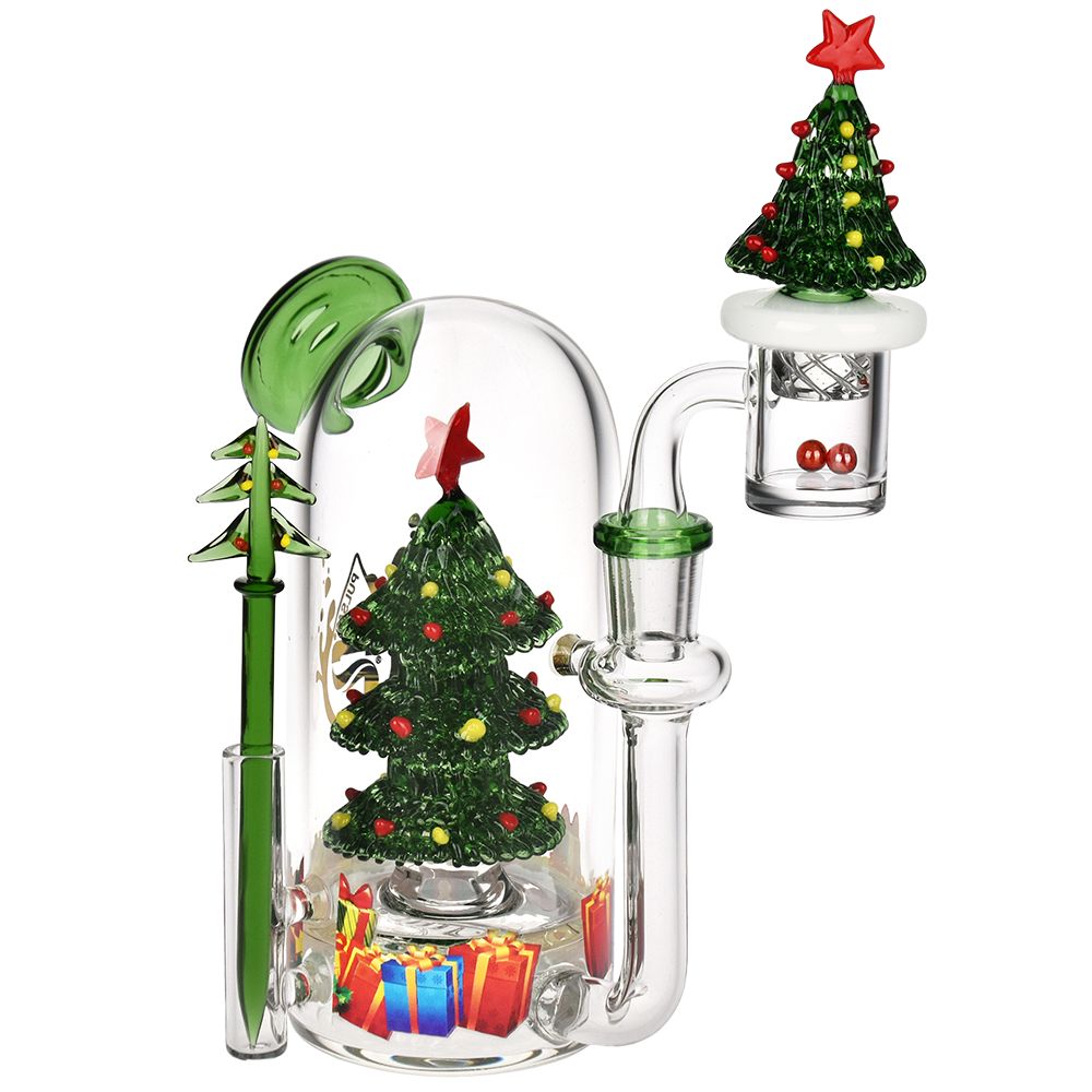 Pulsar Christmas Tree Glass Set - 5.75" / 14mm F