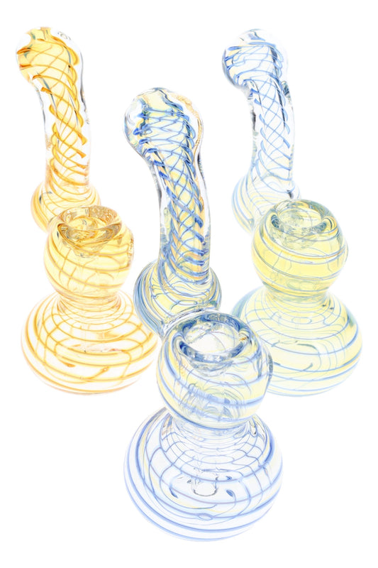 5″ Color-Changing Spiral Sherlock Bubbler